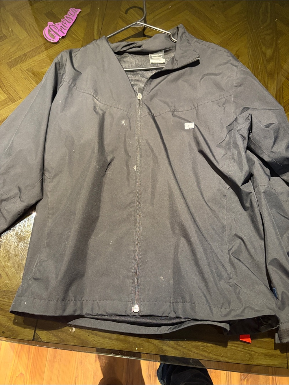 Nike Men's Dark Gray Bomber-Style Jacket